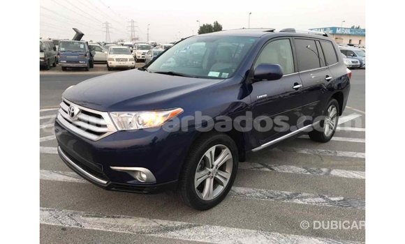 Buy Import Toyota Highlander Blue Car in Import - Dubai in Barbados Buy Import Toyota Highlander Blue Car in Import - Dubai in Barbados