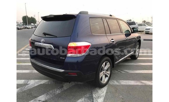 Buy Import Toyota Highlander Blue Car in Import - Dubai in Barbados Buy Import Toyota Highlander Blue Car in Import - Dubai in Barbados