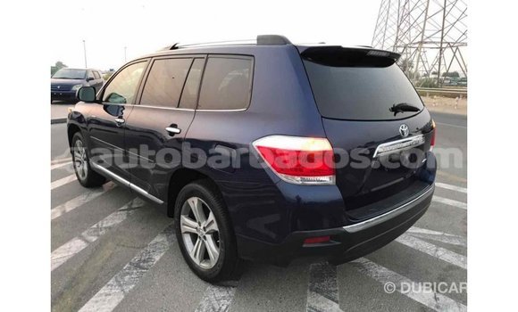 Buy Import Toyota Highlander Blue Car in Import - Dubai in Barbados Buy Import Toyota Highlander Blue Car in Import - Dubai in Barbados