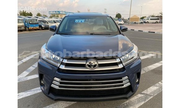 Buy Import Toyota Highlander Blue Car in Import - Dubai in Barbados Buy Import Toyota Highlander Blue Car in Import - Dubai in Barbados