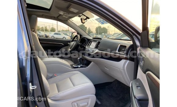Buy Import Toyota Highlander Blue Car in Import - Dubai in Barbados Buy Import Toyota Highlander Blue Car in Import - Dubai in Barbados