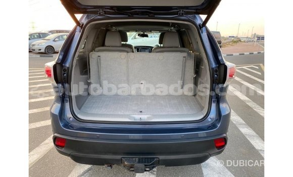Buy Import Toyota Highlander Blue Car in Import - Dubai in Barbados Buy Import Toyota Highlander Blue Car in Import - Dubai in Barbados
