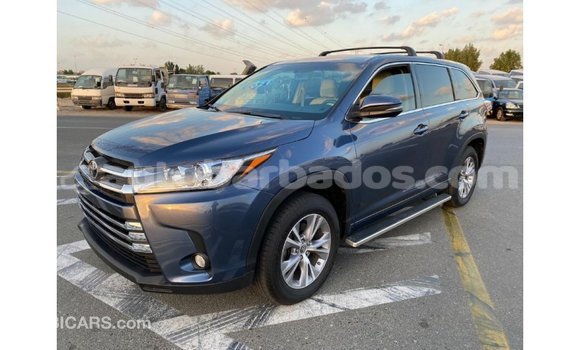 Buy Import Toyota Highlander Blue Car in Import - Dubai in Barbados Buy Import Toyota Highlander Blue Car in Import - Dubai in Barbados