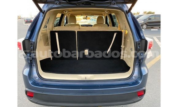 Buy Import Toyota Highlander Blue Car in Import - Dubai in Barbados Buy Import Toyota Highlander Blue Car in Import - Dubai in Barbados