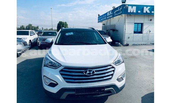 Buy Import Hyundai Santa Fe White Car in Import - Dubai in Barbados Buy Import Hyundai Santa Fe White Car in Import - Dubai in Barbados