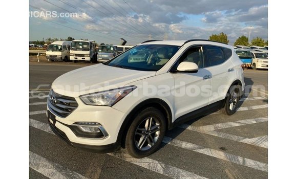 Buy Import Hyundai Santa Fe White Car in Import - Dubai in Barbados Buy Import Hyundai Santa Fe White Car in Import - Dubai in Barbados