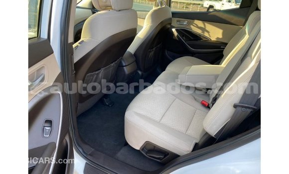 Buy Import Hyundai Santa Fe White Car in Import - Dubai in Barbados Buy Import Hyundai Santa Fe White Car in Import - Dubai in Barbados