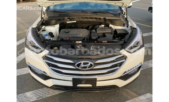 Buy Import Hyundai Santa Fe White Car in Import - Dubai in Barbados Buy Import Hyundai Santa Fe White Car in Import - Dubai in Barbados