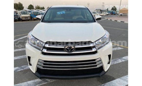 Buy Import Toyota Highlander White Car in Import - Dubai in Barbados Buy Import Toyota Highlander White Car in Import - Dubai in Barbados