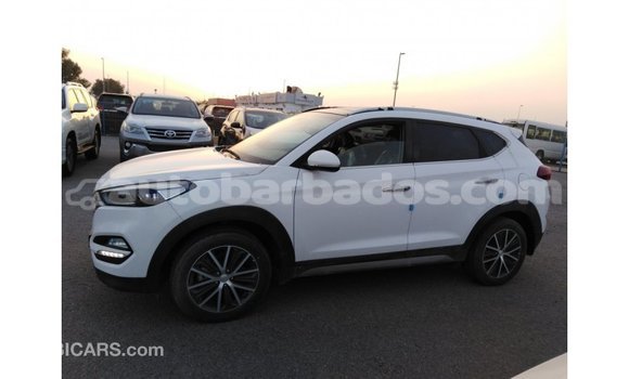 Buy Import Hyundai Tucson White Car in Import - Dubai in Barbados Buy Import Hyundai Tucson White Car in Import - Dubai in Barbados