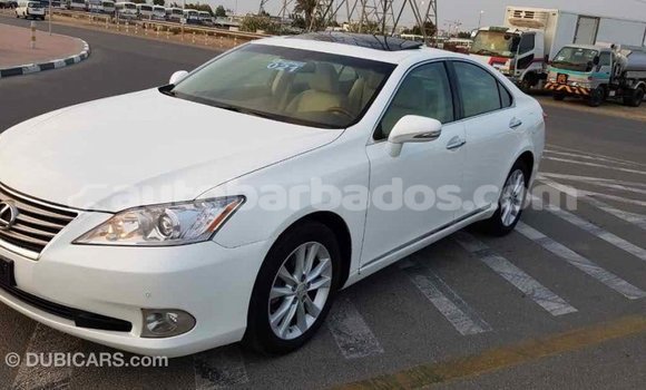 Buy Import Lexus ES White Car in Import - Dubai in Barbados Buy Import Lexus ES White Car in Import - Dubai in Barbados