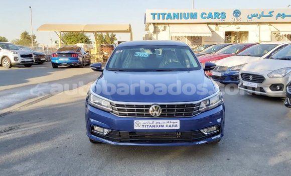 Buy Import Volkswagen Passat Blue Car in Import - Dubai in Barbados