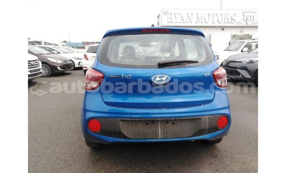 Buy Import Hyundai i10 Blue Car in Import - Dubai in Barbados Buy Import Hyundai i10 Blue Car in Import - Dubai in Barbados