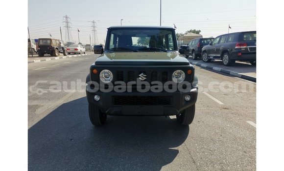 Buy Import Suzuki Jimny Green Car in Import - Dubai in Barbados