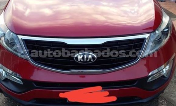 Buy Used Kia Sportage Red Car in Bridgetown in Barbados