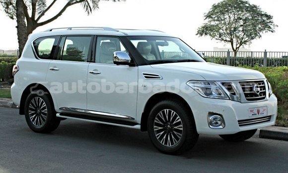 Buy Import Nissan Patrol White Car in Import - Dubai in Barbados