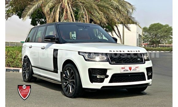 Buy Import Land Rover Range Rover White Car in Import - Dubai in Barbados