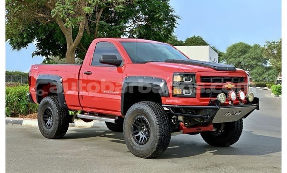 Buy Import Chevrolet Silverado Red Car in Import - Dubai in Barbados