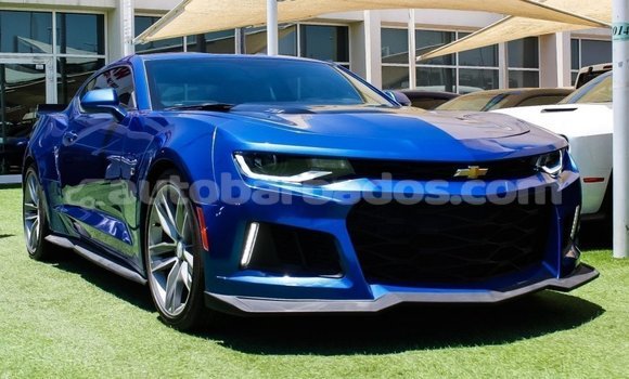 Buy Import Chevrolet Camaro Blue Car in Import - Dubai in Barbados