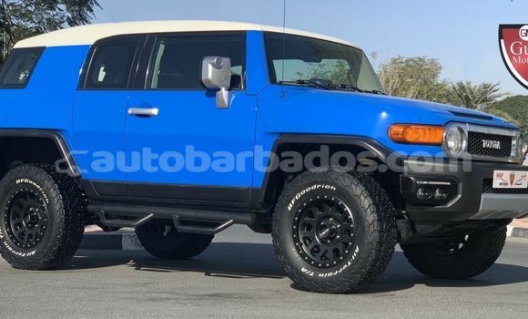 Buy Import Toyota FJ Cruiser Blue Car in Import - Dubai in Barbados