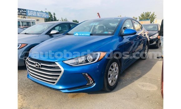 Buy Import Hyundai Elantra Blue Car in Import - Dubai in Barbados