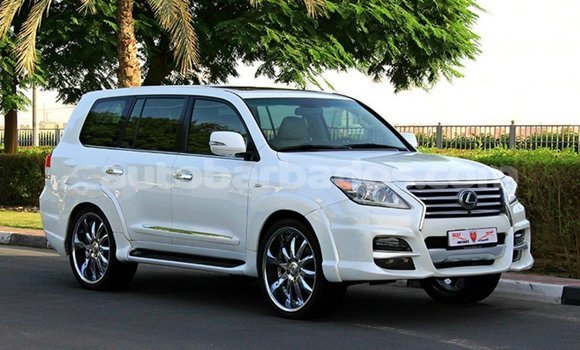 Buy Import Lexus LX White Car in Import - Dubai in Barbados