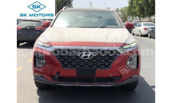 Buy Import Hyundai Santa Fe Red Car in Import - Dubai in Barbados