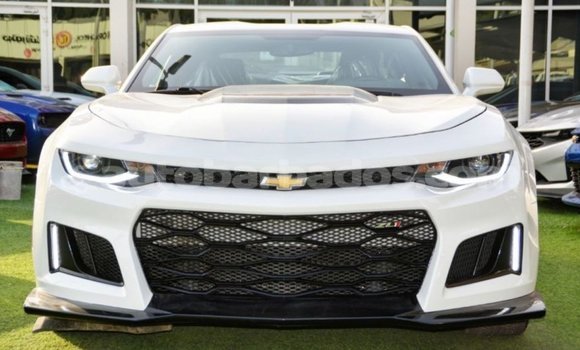 Buy Import Chevrolet Camaro White Car in Import - Dubai in Barbados
