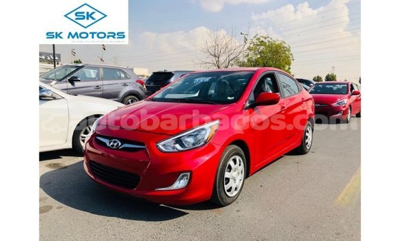 Buy Import Hyundai Accent Red Car in Import - Dubai in Barbados