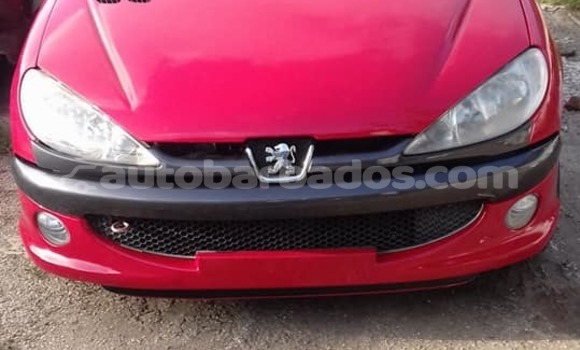 Buy Used Peugeot 206 Red Car in Bridgetown in Barbados