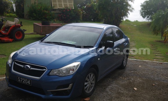 Buy Used Subaru Impreza Blue Car in Holetown in Barbados