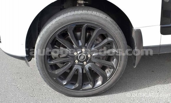 Buy Import Land Rover Range Rover White Car in Import - Dubai in Barbados