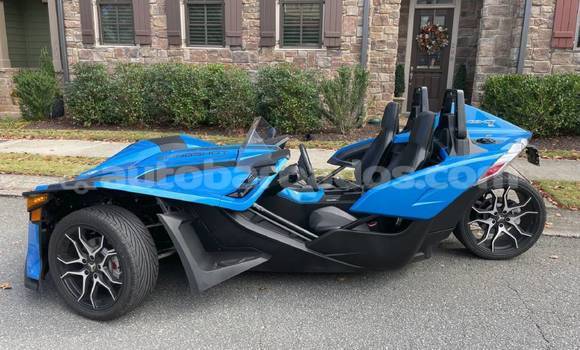 Buy Import Polaris SLINGSHOT Blue Bike in Bridgetown in Barbados Buy Import Polaris SLINGSHOT Blue Bike in Bridgetown in Barbados