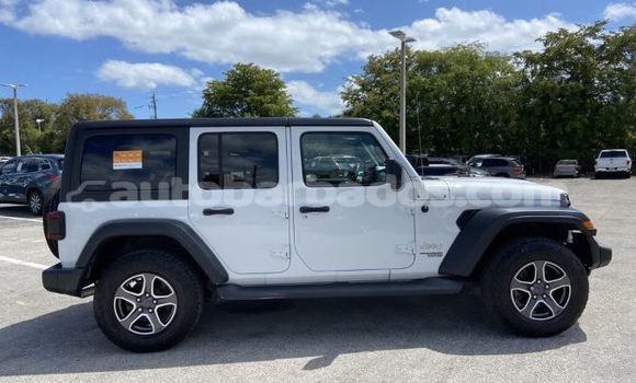 Buy Used Jeep Wrangler White Car in Crane in Barbados