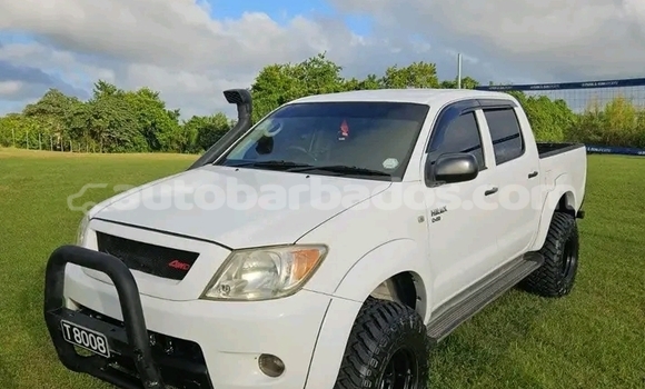 Buy Used Toyota Hilux White Car in Holetown in Barbados