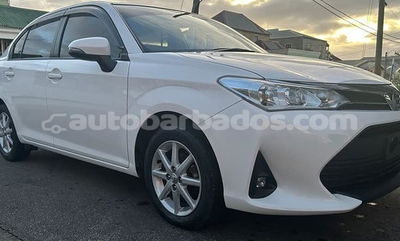 Buy Used Toyota Axio White Car in Bridgetown in Barbados Buy Used Toyota Axio White Car in Bridgetown in Barbados