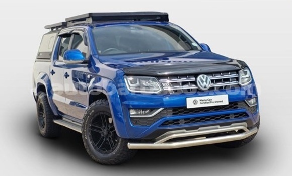 Buy Used Volkswagen Amarok Blue Car in Bridgetown in Barbados