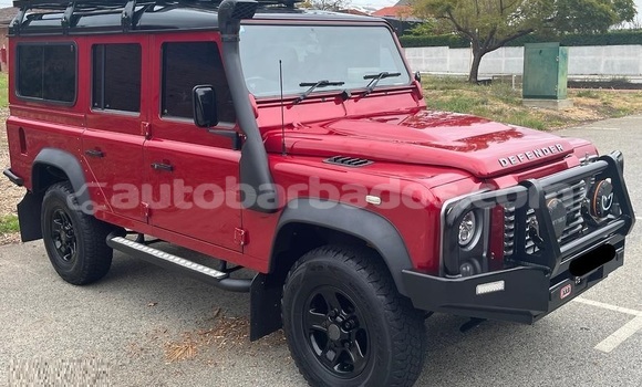 Buy Used Land Rover Defender Red Car in Bridgetown in Barbados