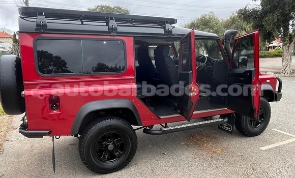 Buy Used Land Rover Defender Red Car in Bridgetown in Barbados Buy Used Land Rover Defender Red Car in Bridgetown in Barbados