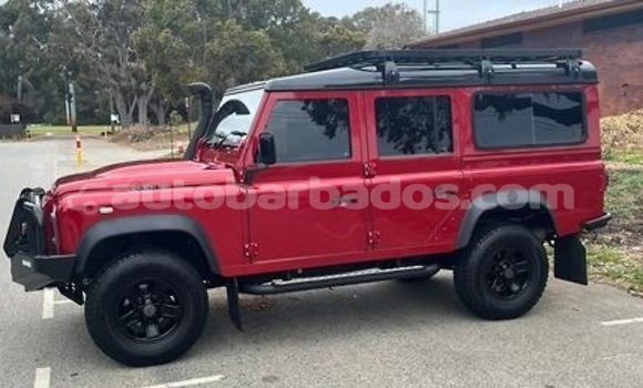 Buy Used Land Rover Defender Red Car in Bridgetown in Barbados Buy Used Land Rover Defender Red Car in Bridgetown in Barbados