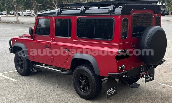 Buy Used Land Rover Defender Red Car in Bridgetown in Barbados Buy Used Land Rover Defender Red Car in Bridgetown in Barbados