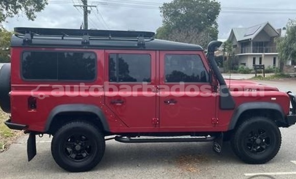 Buy Used Land Rover Defender Red Car in Bridgetown in Barbados Buy Used Land Rover Defender Red Car in Bridgetown in Barbados