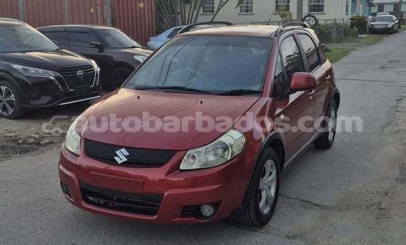 Buy Used Suzuki SX4 Red Car in Bridgetown in Barbados
