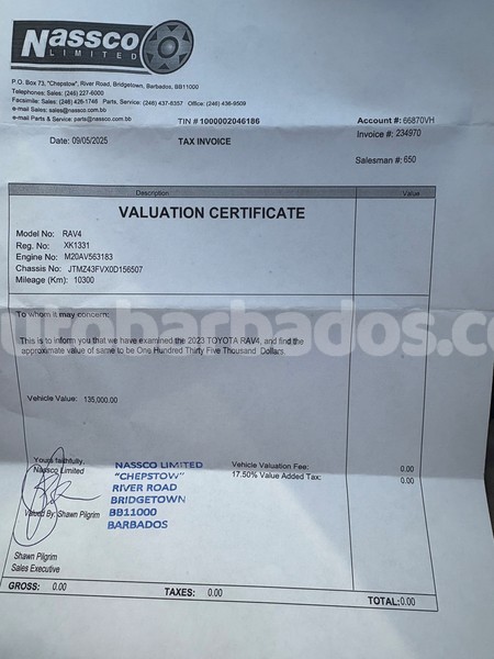 Big with watermark toyota rav4 barbados bridgetown 4721