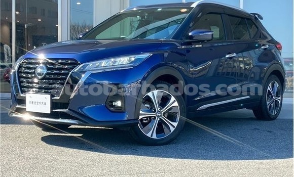 Buy Used Nissan Kix Blue Car in Bridgetown in Barbados