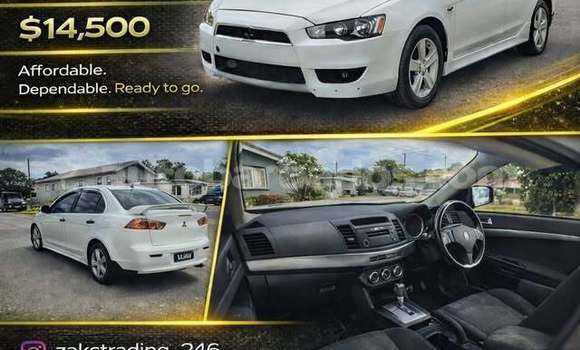 Buy Used Mitsubishi Lancer White Car in Bridgetown in Barbados Buy Used Mitsubishi Lancer White Car in Bridgetown in Barbados