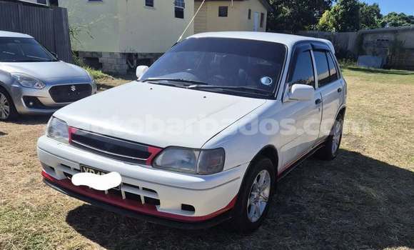 Buy Used Toyota Starlet White Car in Bridgetown in Barbados