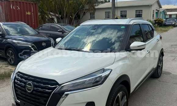 Buy Used Nissan Kix White Car in Bridgetown in Barbados