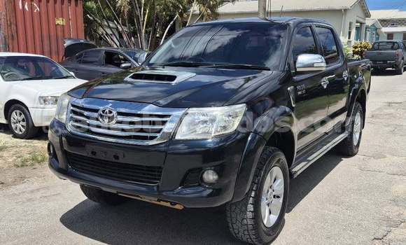 Buy Used Toyota Hilux Black Car in Bridgetown in Barbados
