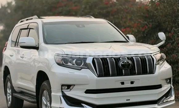 Buy Used Toyota Land Cruiser Prado White Car in Bridgetown in Barbados